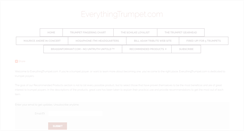 Desktop Screenshot of everythingtrumpet.com